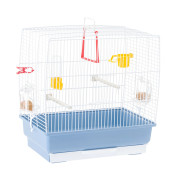 Клетка за птички с пълно оборудване 39 x 25 x h 41 cм. - Ferplast - Rekord 2 White